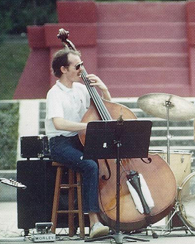 Outdoor concert with the Jazz Project at University of Florida 1976